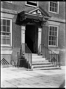Edificio Lamb, Church Court, Temple, Ciudad de Londres, Autoridad del Gran Londres, 1930s de Charles William Prickett
