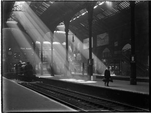 Estación de Liverpool Street, Liverpool Street, Ciudad de Londres, Autoridad del Gran Londres, c1932
