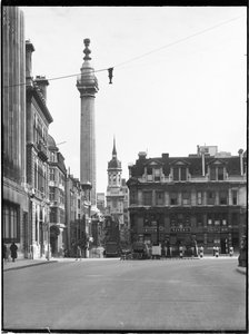 El Monumento, Monument Street, Ciudad y Condado de la Ciudad de Londres, GLA, 1930s