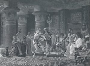 Pasatiempo en el Antiguo Egipto, 1876 de Charles William Sharpe