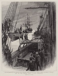Rumbo al Polo Norte, una última despedida de Charles William Wyllie
