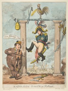 Baile de Napoleón en Holanda, 1 de enero de 1814 de Charles Williams