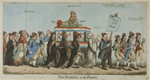 El funeral de la fiesta de Charles Williams