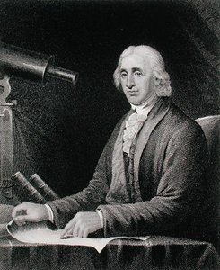 Retrato de David Rittenhouse, grabado por James Barton Longacre de Charles Willson (after) Peale