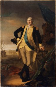 George Washington después de la batalla de Princeton de Charles Willson Peale