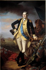 Retrato de George Washington (1732-1799) después de la Batalla de Princeton, 3 de enero de Charles Willson Peale