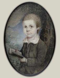Retrato de un niño joven de Charles Willson Peale