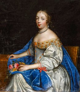 Retrato de Louise-Antoinette de la Châtre de Charles and Henri Beaubrun