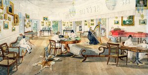 La Habitación de Verano en la Casa del Artista en Patna, India, 11 de septiembre de 1824
