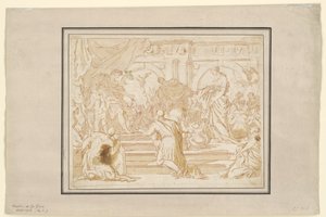 La magnanimidad de Escipión de Charles de Lafosse (possibly)