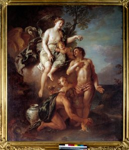 Deificación de Eneas de Charles de Lafosse