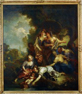 Moise sauve des eaux - Moisés salvado del río ...