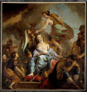 El sacrificio de Ifigenia de Charles de Lafosse