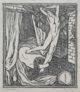 De los amores de Cupido y Psique: La huida de Cupido de Charles de Sousy Ricketts