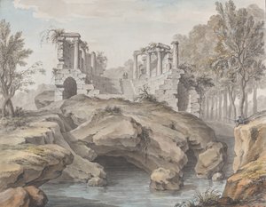 Diseño para una Naumachia, en los jardines del Chateau d