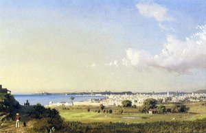 Bahía de La Habana, Cuba. c.1854-61 de Charles de Wolfe Brownell