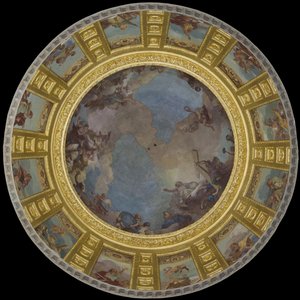 San Luis en gloria. 1702-1707 de Charles de la Fosse