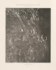 Carta fotográfica de la Luna, placa XX,22 de marzo de Charles le Morvan