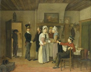 La despedida del soldado de Charles van Beveren