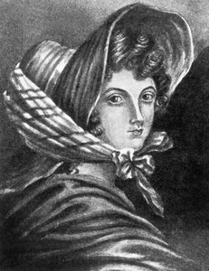 Emily Brontë (grabado) de Charlotte (after) Bronte