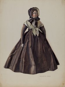 Muñeca con Traje de Cuáquero de Charlotte Angus