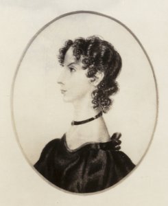 Anne Bronte (1820-1849), novelista y poeta inglesa de Charlotte Bronte