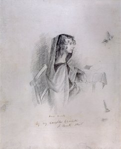 Anne Bronte (1820-49), 1833 de Charlotte Bronte