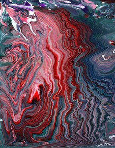 Vertido acrílico de Charlotte Orr