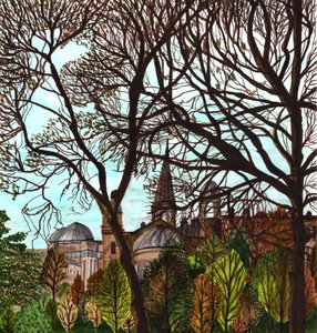 Edimburgo en primavera, 2020 de Charlotte Orr