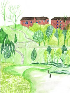 Campo de golf, 2021 de Charlotte Orr