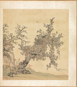 Paintings after Ancient Masters: An Ancient Tree de Chen Hongshou