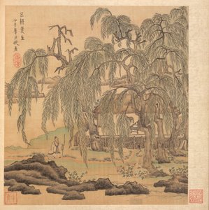 Paintings after Ancient Masters: Mr. Five Willows (Wuliu), Tao Yuanming de Chen Hongshou