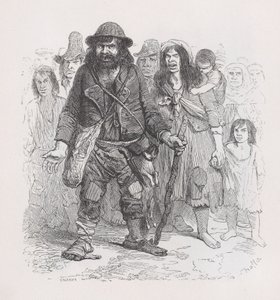 Los Gitanos de Las Obras Completas de Béranger, 1836 de Cherrier