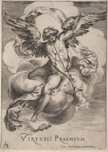 Una Figura Alegórica: Virtutis Praemium, 1628 de Cherubino Alberti