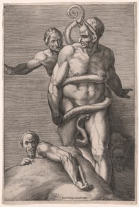 Minos y los demonios, del Juicio Final de Cherubino Alberti