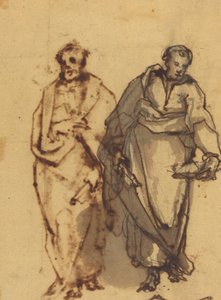 Dos Figuras Drapadas de Cherubino Alberti