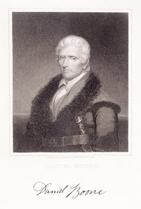Daniel Boone (1736-1813) grabado por James Barton Longacre