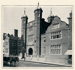 Hospital del Arzobispo Abbot, Guildford, 1903 de Chester Vaughan