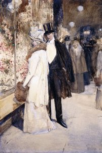 Nocturno de Año Nuevo, Nueva York de Childe Frederick Hassam