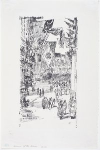 Avenida de los Aliados, Calle de la Ciudad (5ª Avenida) de Childe Frederick Hassam