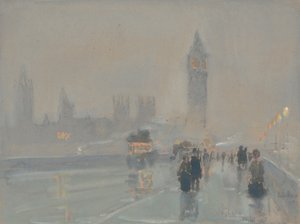 El Big Ben de Childe Frederick Hassam