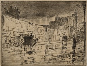 Vallas publicitarias, Nueva York de Childe Frederick Hassam
