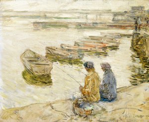 Pesca de Childe Frederick Hassam