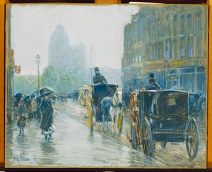 Taxis tirados por caballos, Nueva York