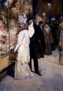 Nocturno de Año Nuevo, Nueva York de Childe Frederick Hassam