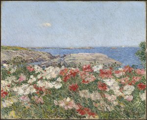 Amapolas en las Islas de Shoals de Childe Frederick Hassam