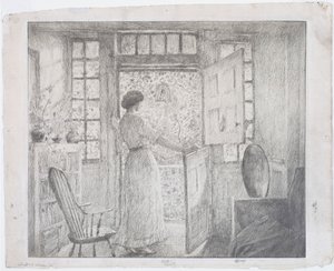 La puerta holandesa de Childe Frederick Hassam
