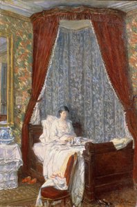 El desayuno francés de Childe Frederick Hassam