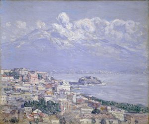 Vesubio de Childe Frederick Hassam