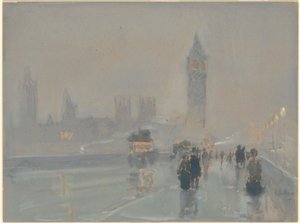 Big Ben de Childe Hassam